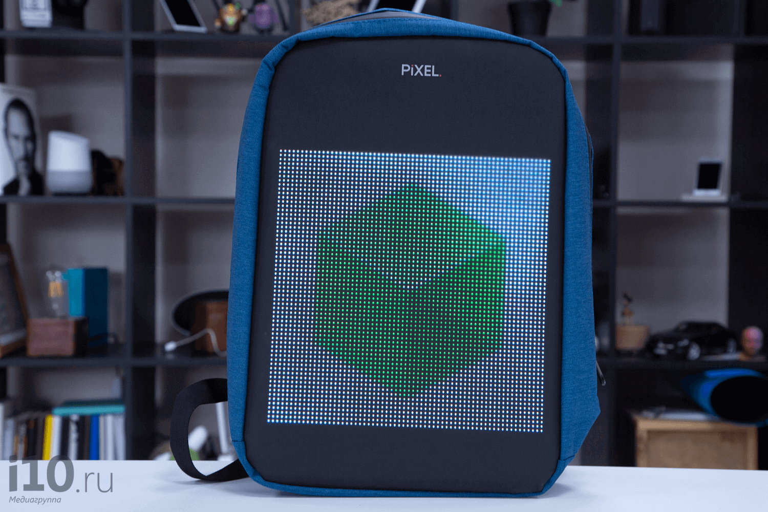 Шолу PIXEL — әлемде бірінші рюкзак экраны