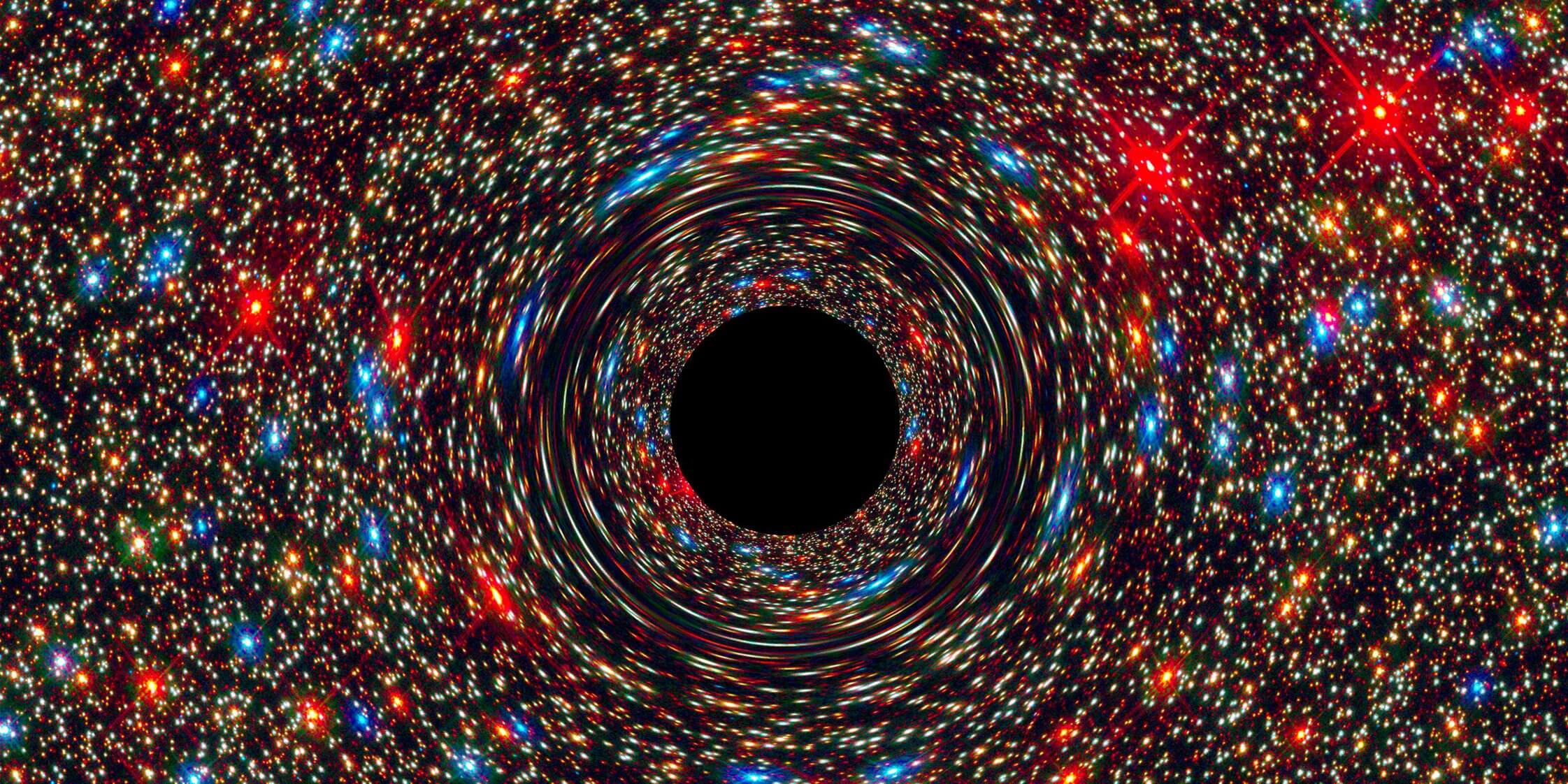 现在我们的银河系一个黑洞，不应该存在