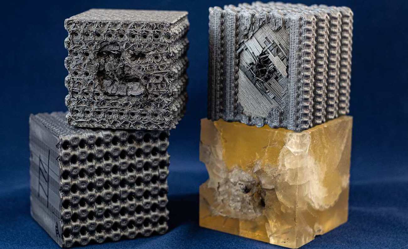 科学家打印在一个3D防弹材料的打印机
