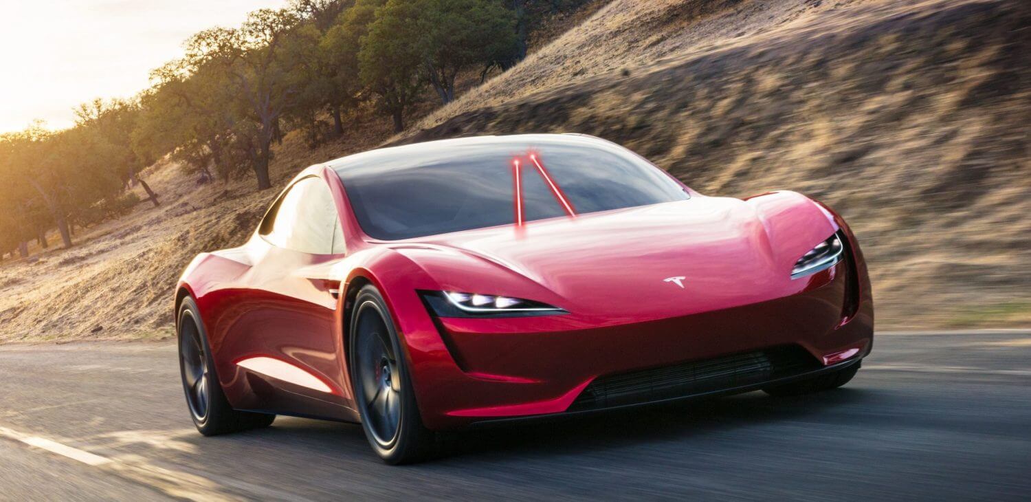 Tesla chce wykorzystać lasery zamiast wycieraczek samochodowych