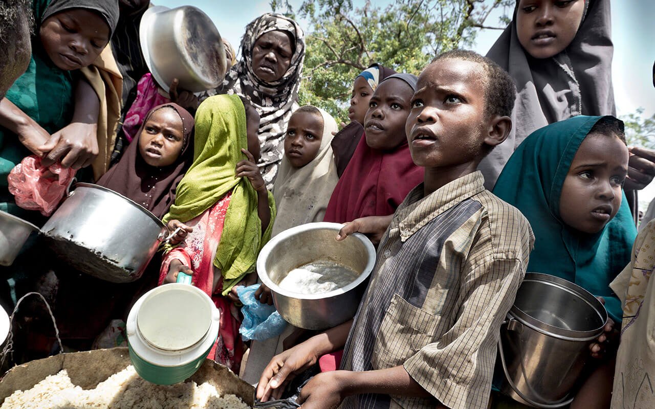 Satellitenbilder und soziale Netzwerke können dazu beitragen, stoppen den Hunger unter den Menschen