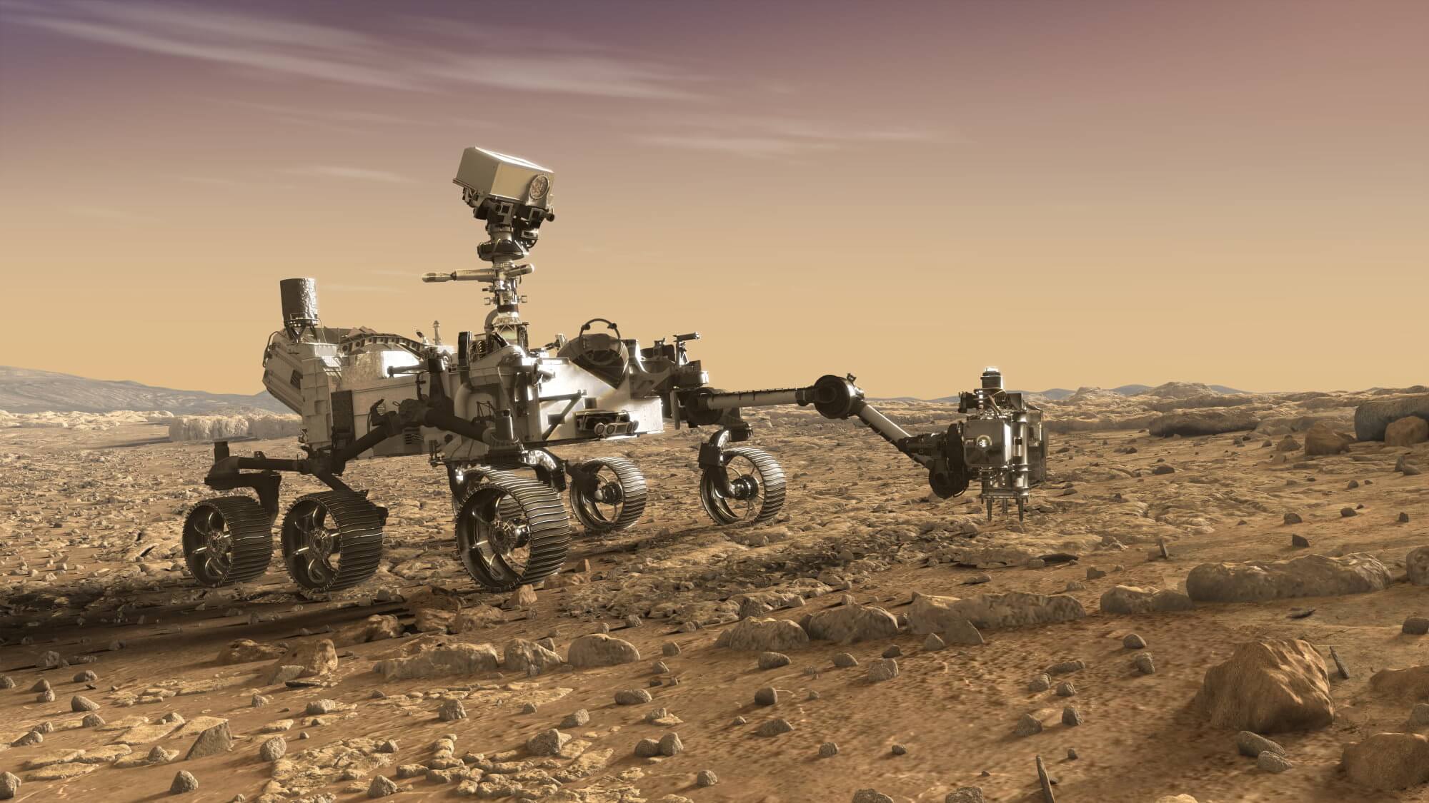 为'火星2020年将有助于未来殖民者的红色的星球？