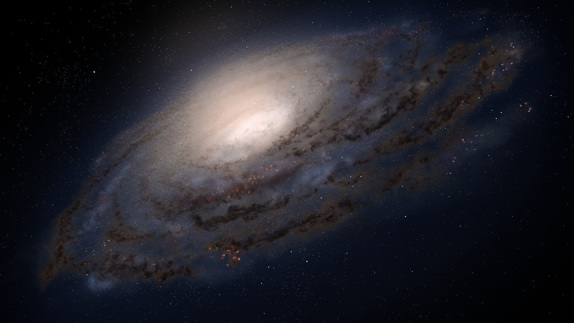 Чому наша галактика має спіральну форму?