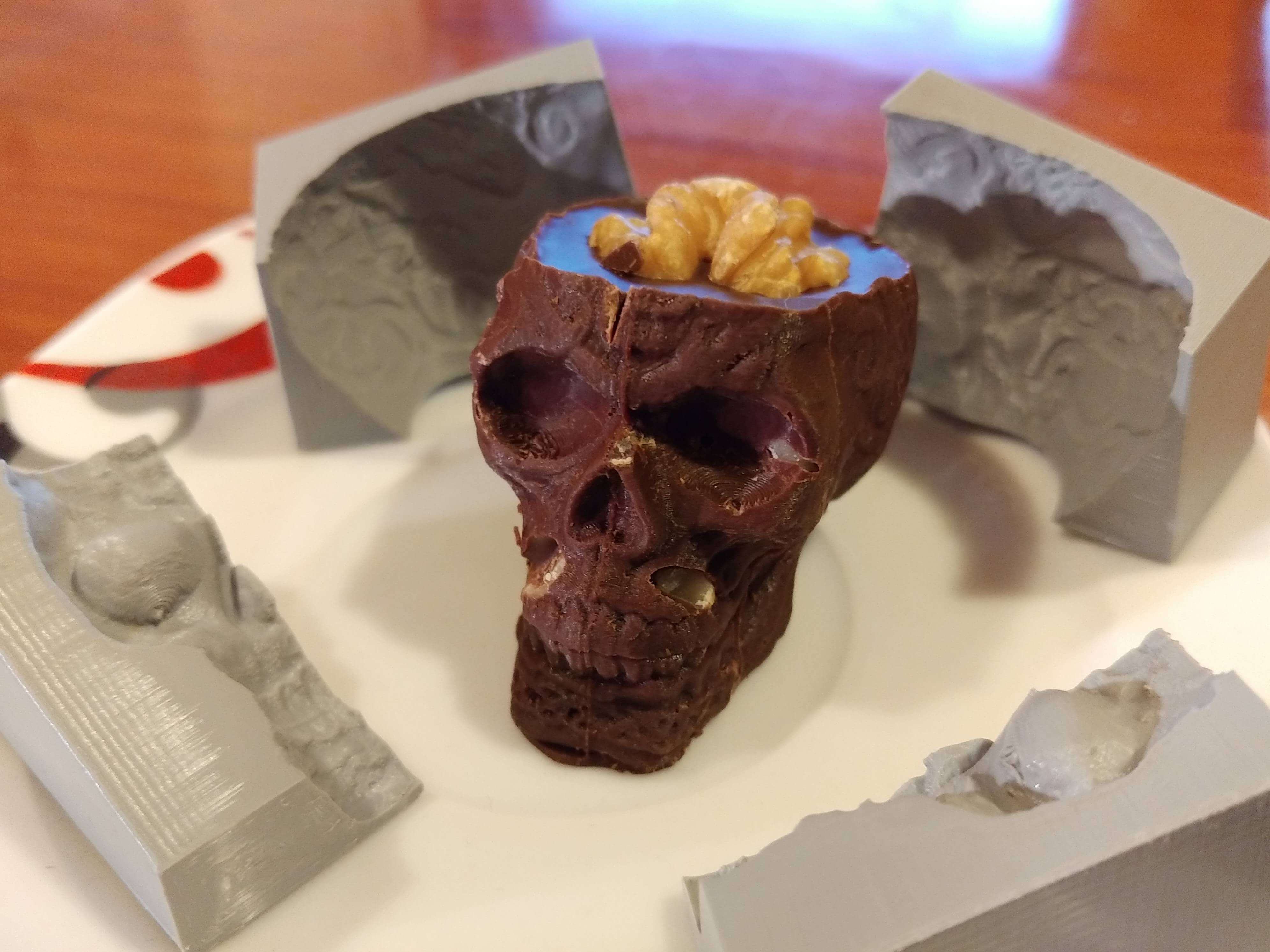 Entwickelt Schoko «Tinte» für den Druck von Desserts auf dem 3D-Drucker