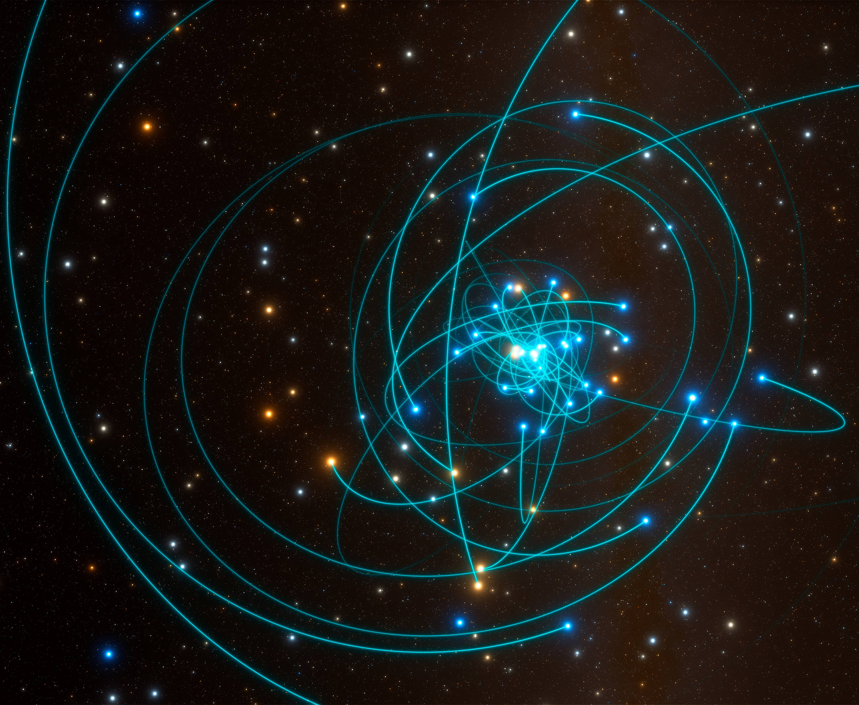 Danza stelle vicino a un buco nero ha dimostrato la teoria di Einstein