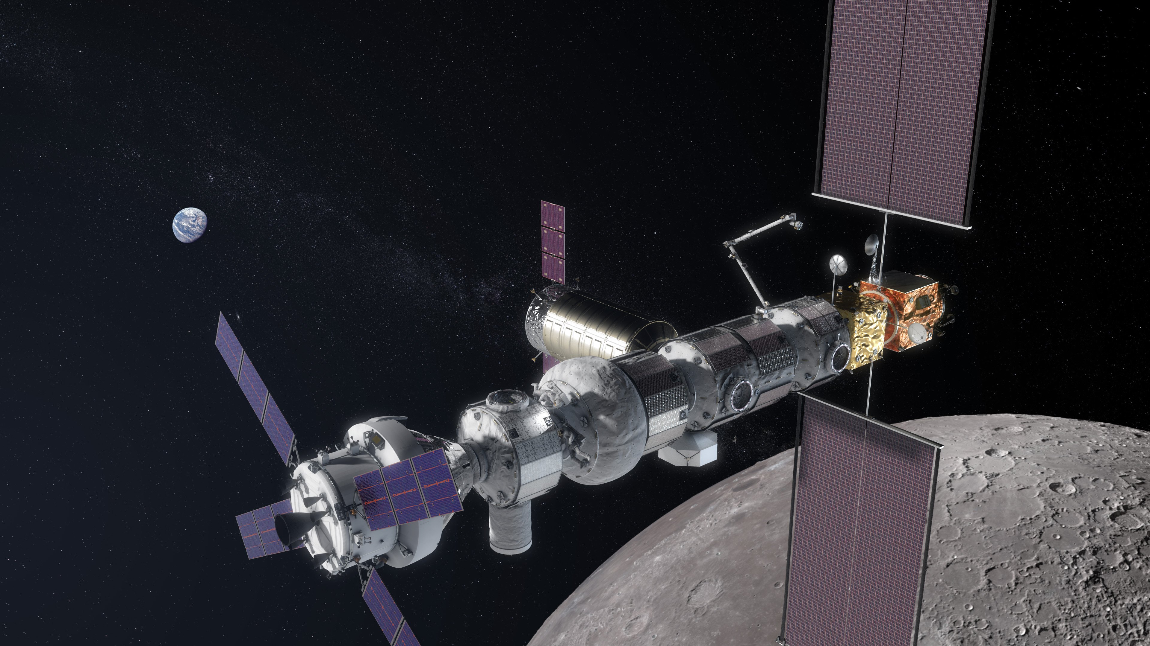 L'ISS veulent fermer? Les etats-UNIS lanceront de lune des la station en 2023