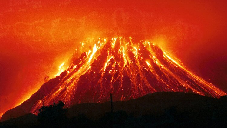 Las grandes erupciones volcánicas en la historia de la humanidad