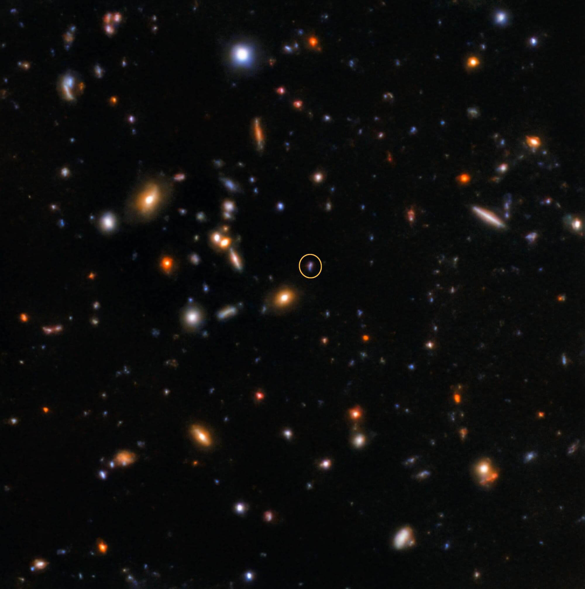 천문학자들이 발견한 효과의 가장 오래된 견장에서 관찰할 수 있는 우주