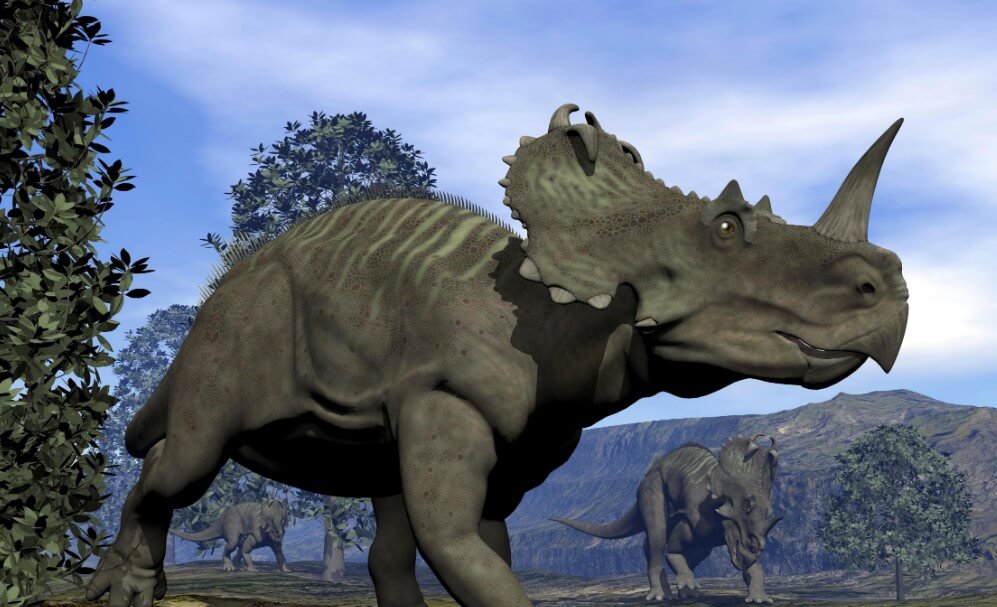 Trovati i primi resti di un dinosauro, che è morto di cancro