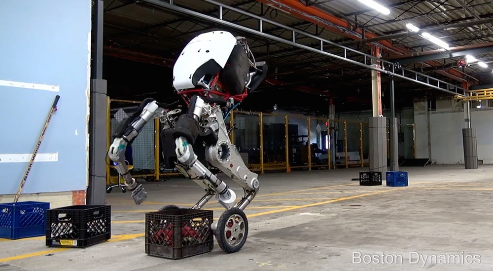 #video | the Company Boston Dynamics has officially unveiled the robot Handle