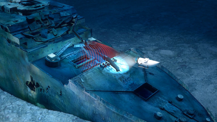 Company OceanGate will create a full 3D scan of the wreck of the 