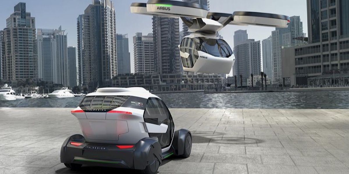 The concept of hybrid car and quadrocopter for use in urban environments