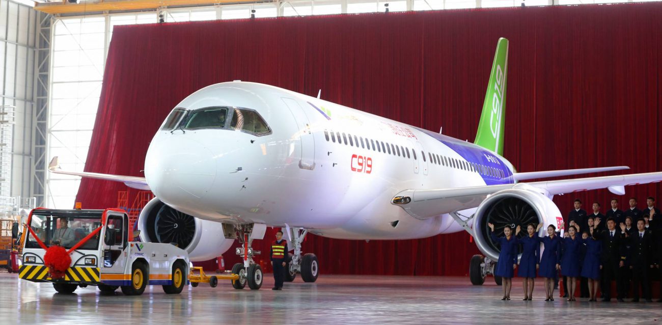 China began testing a competitor's Airbus A320 aircraft of its own production