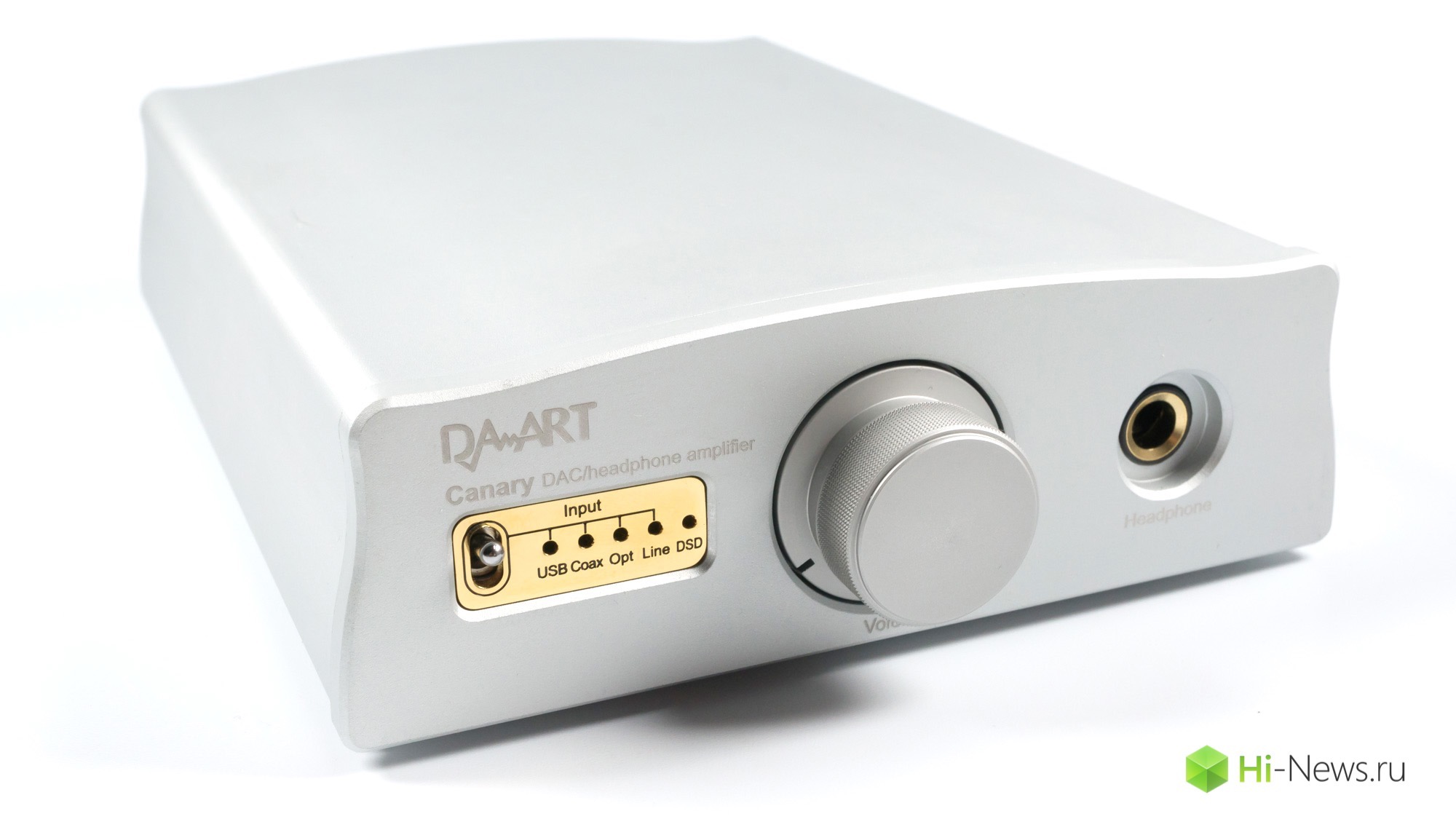 Review DAC with headphone amplifier Daart Canary from Yulong