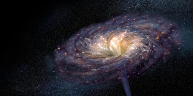 What happens when it evaporates, the singularity of a black hole?