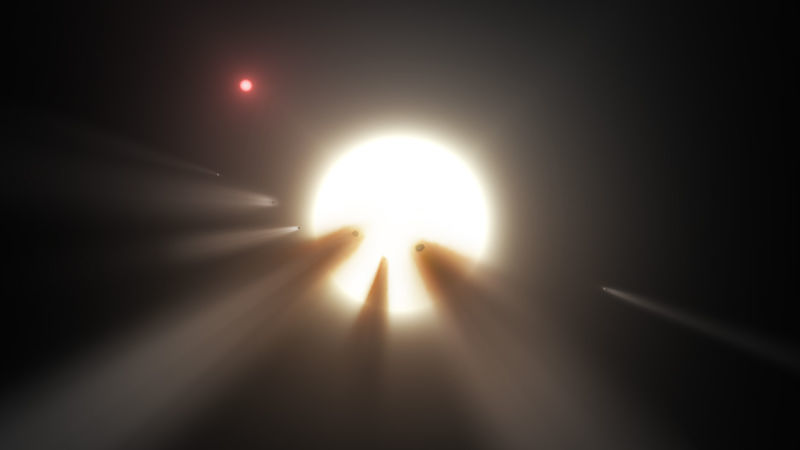 «Alien мегаструктура» de nouveau rivés l'attention des astronomes