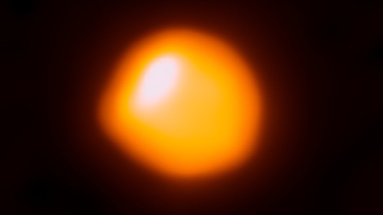 Astronomers have obtained the most detailed picture of the surface of a distant star
