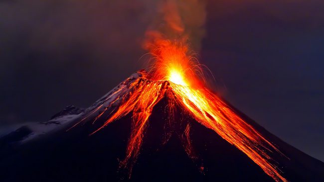New evidence: dawn of the dinosaurs has ensured volcanoes
