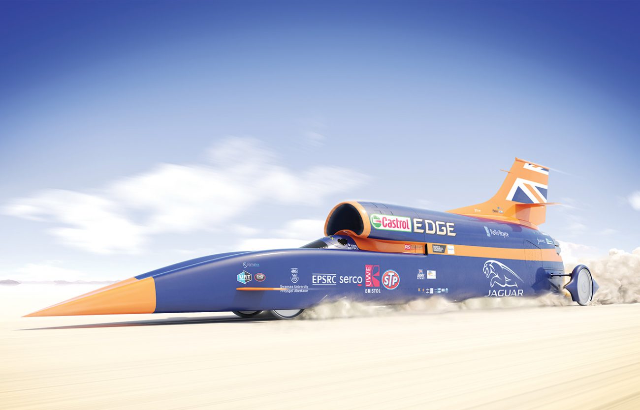 Raketomobil Bloodhound SSC will be released the track in October 2017