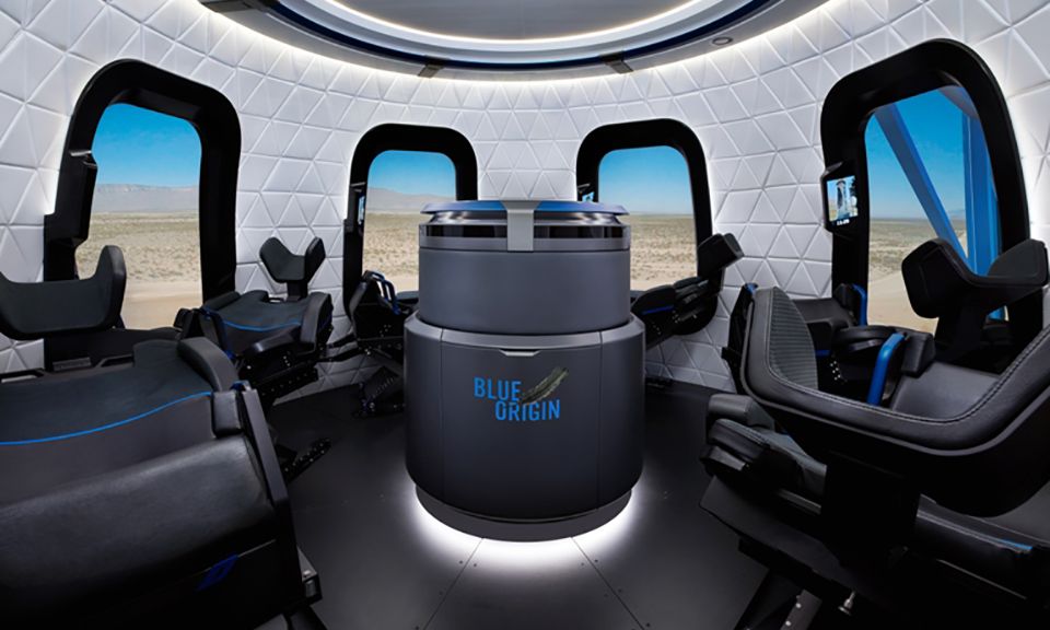 Blue Origin will offer visitors a simulation of space flight