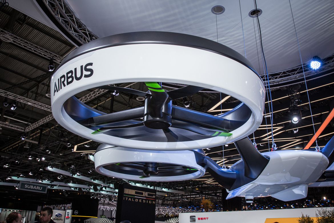 Airbus will begin testing passenger drones next year