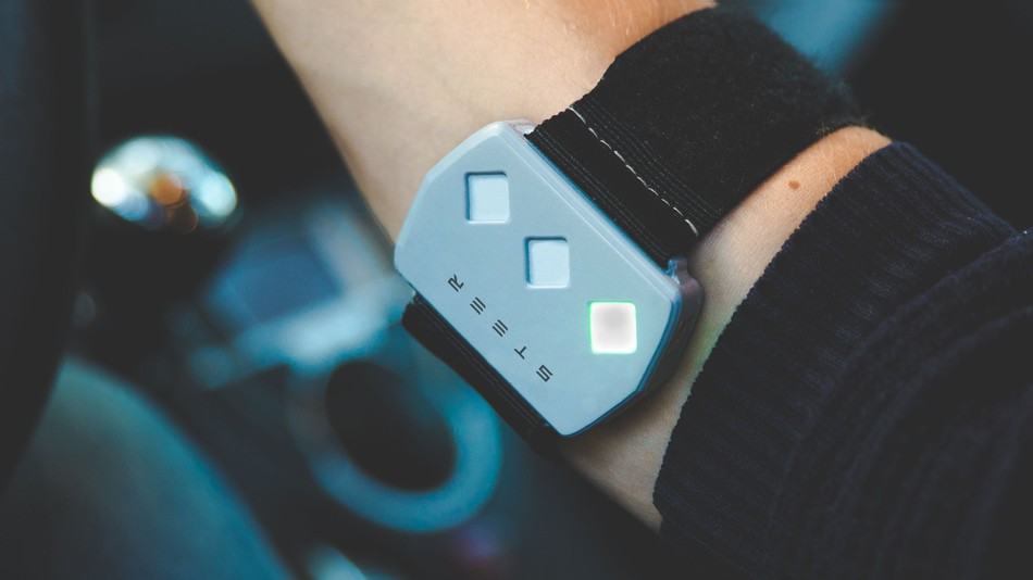 STEER bracelet that prevents drivers falling asleep at the wheel