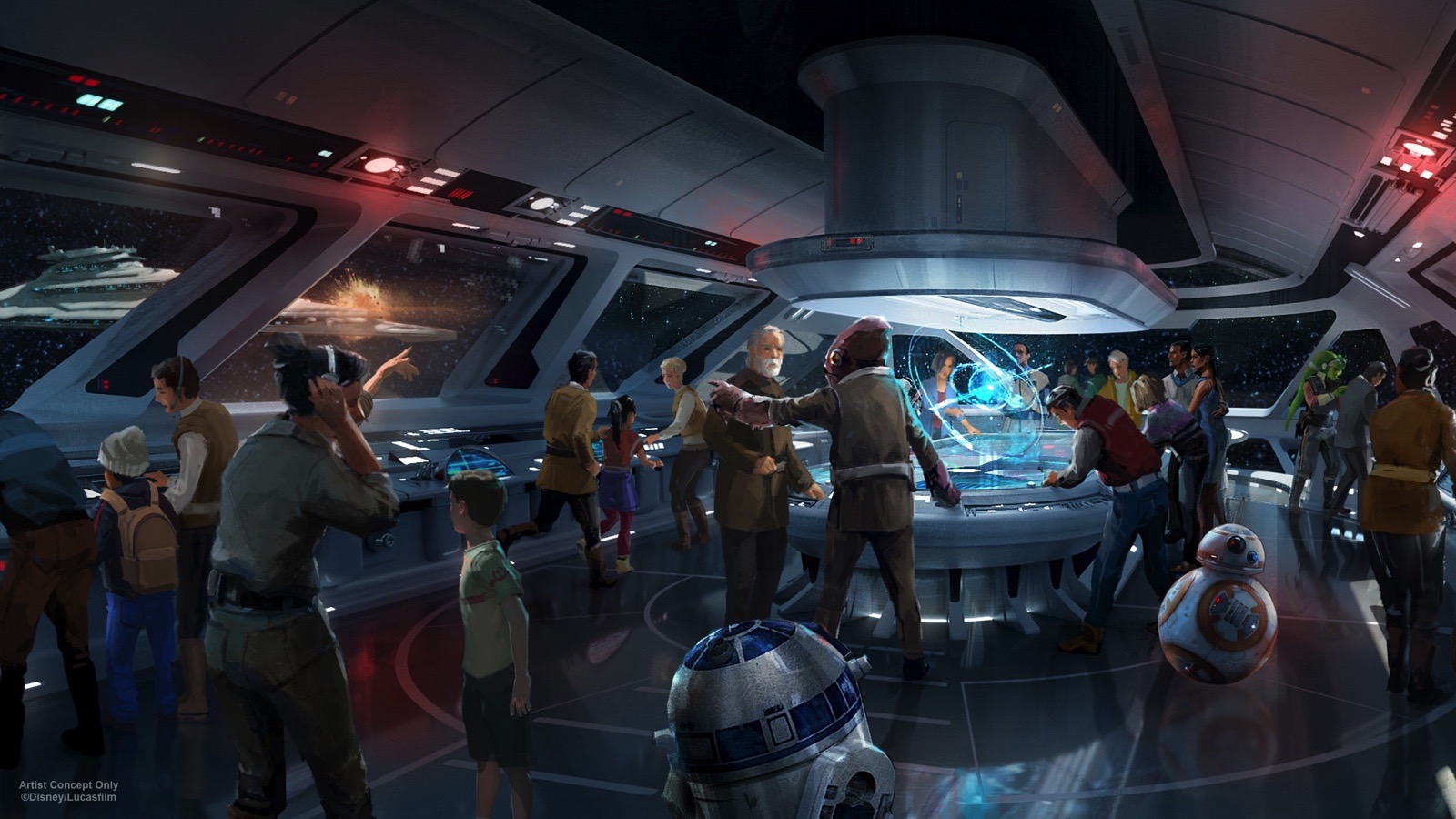 Amusement parks based on Star Wars, will open its doors in 2019