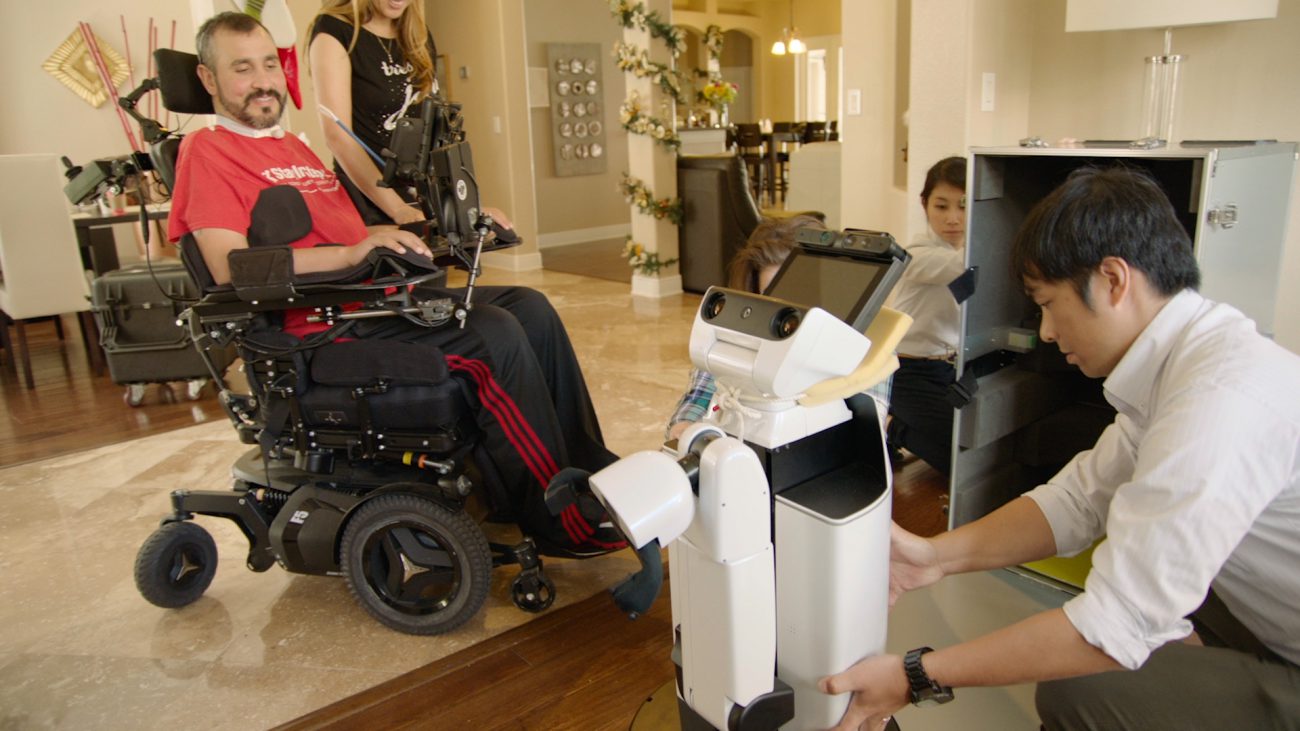 Robot from Toyota began to help disabled at home