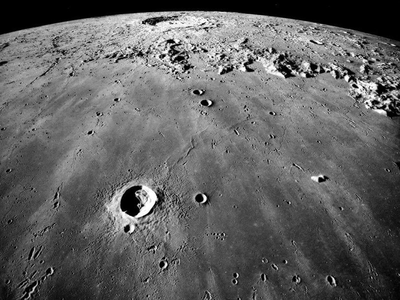 On the moon discovered oxygen terrestrial origin