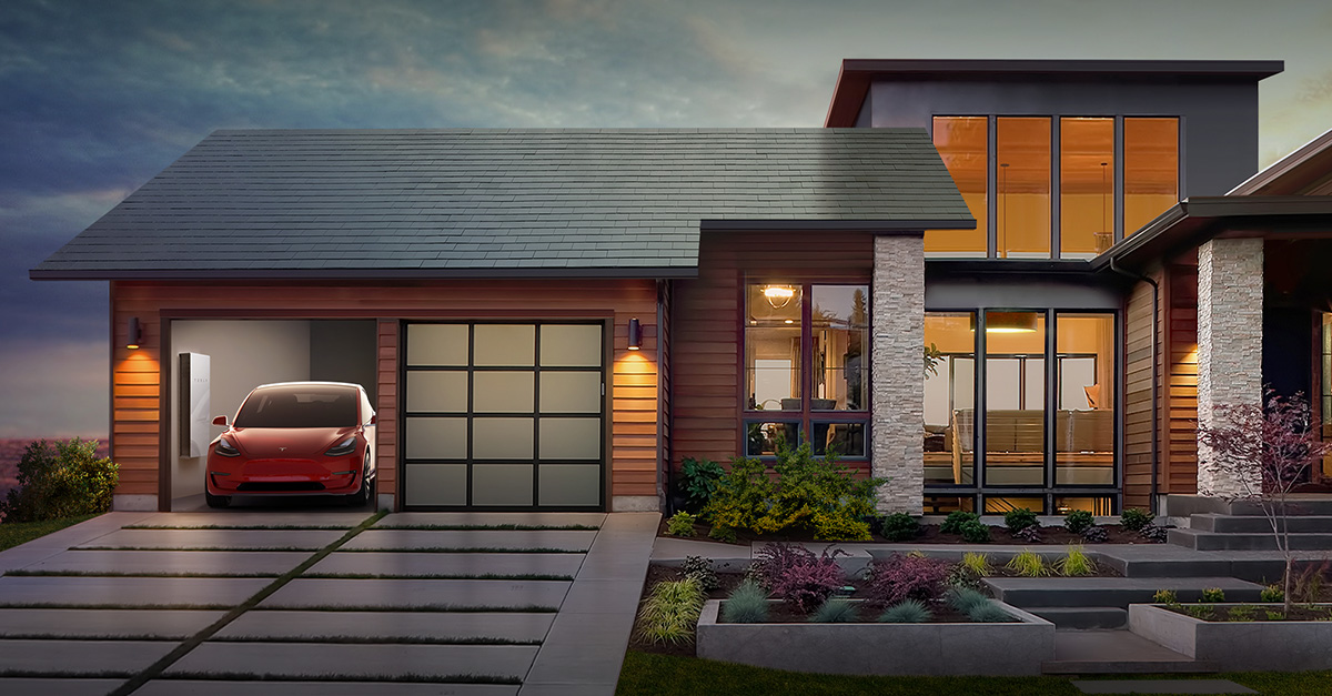 Tesla start to install solar roof to its employees