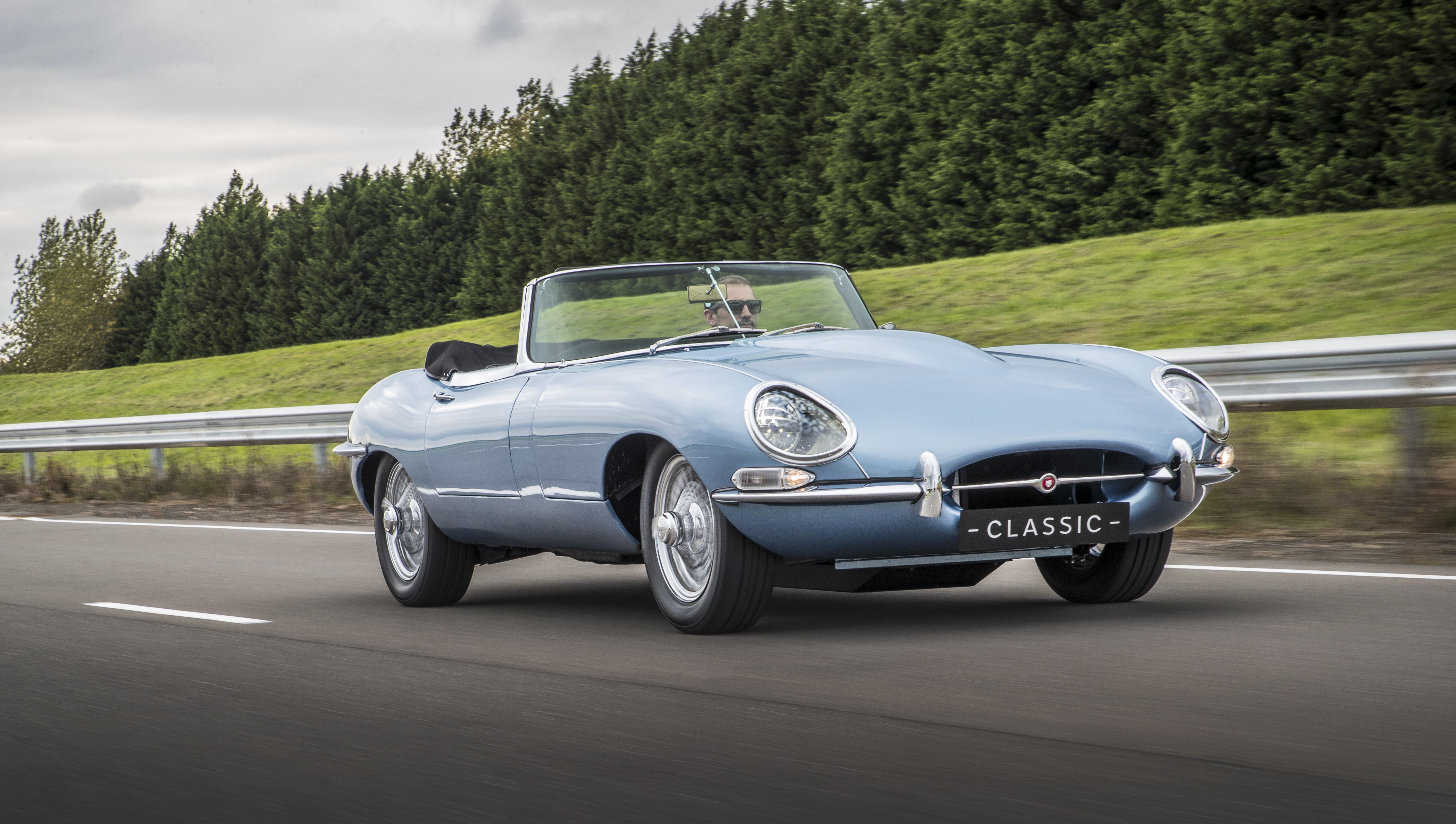 Jaguar has created a sleek electric car based on classic