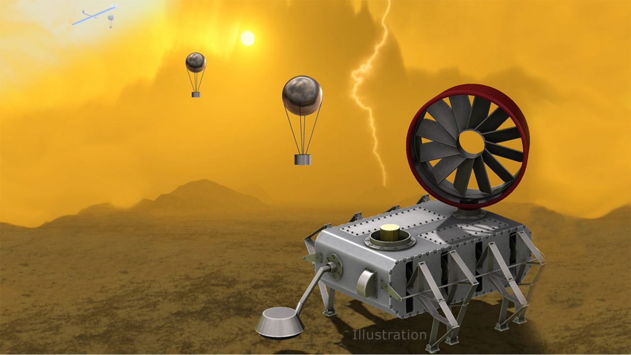 AREE: spacecraft to study the surface of Venus