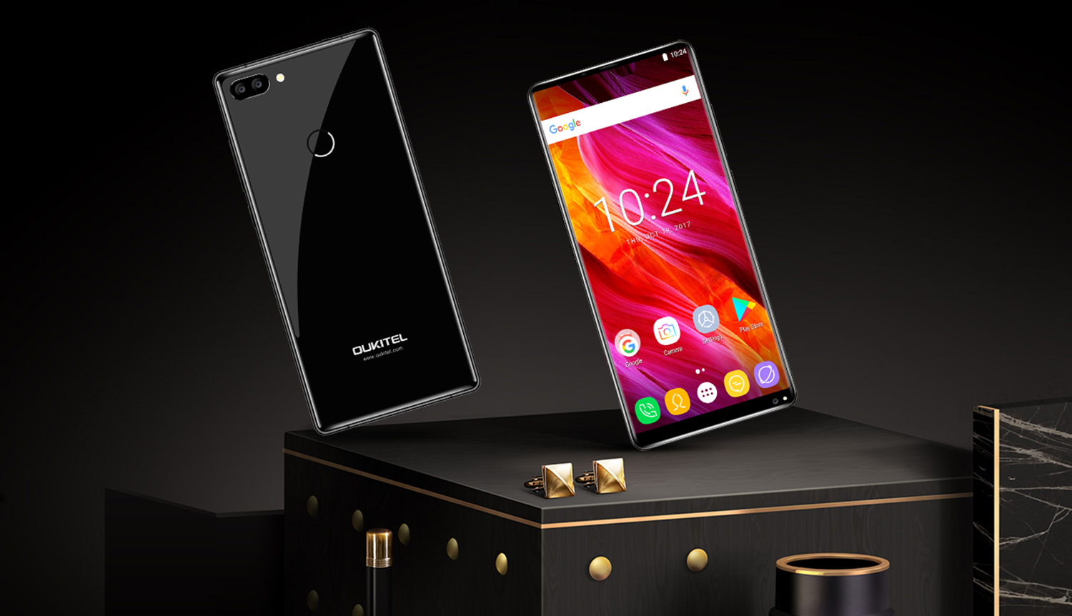 Become one of the first owners OUKITEL MIX 2!
