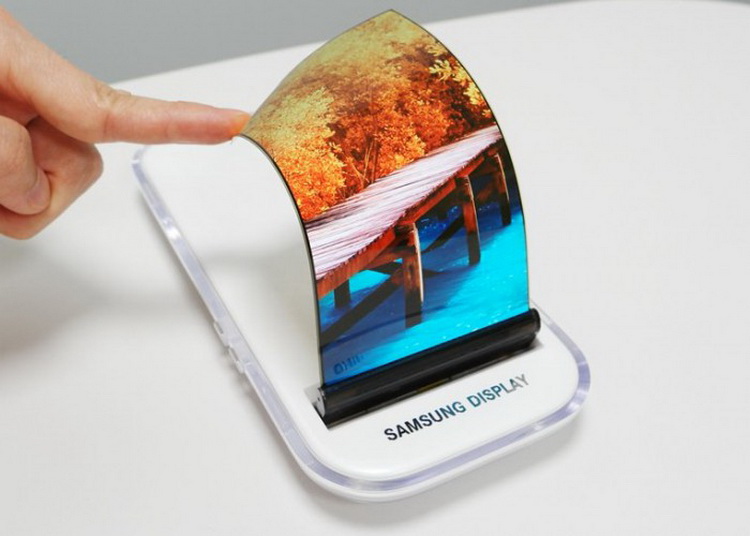 #2018 CES | Samsung showed a prototype of bendable smartphone