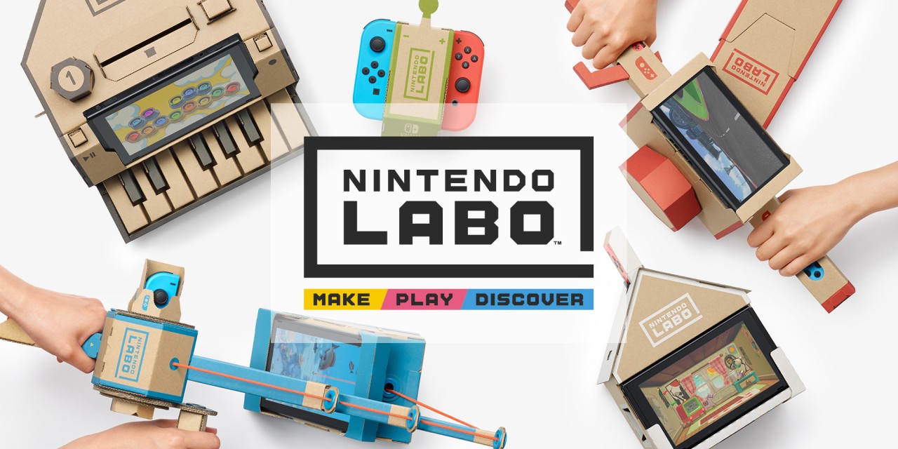Nintendo LABO: the Japanese introduced a series of accessories made of cardboard for Switch