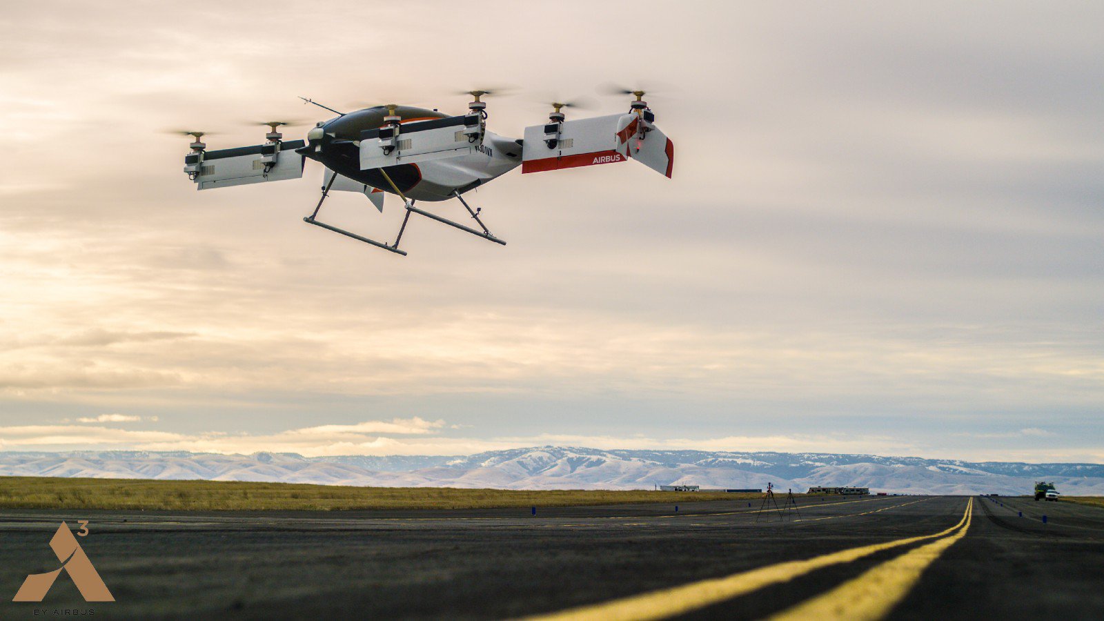 Airbus conducted the first tests of pilotless flying taxi