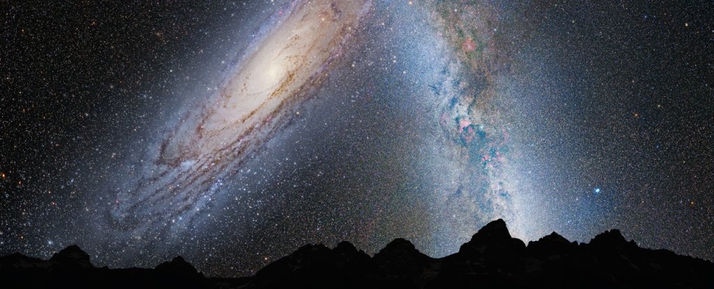 Estamos seriamente superestimado dimensões da galáxia de Andrômeda, dizem cientistas