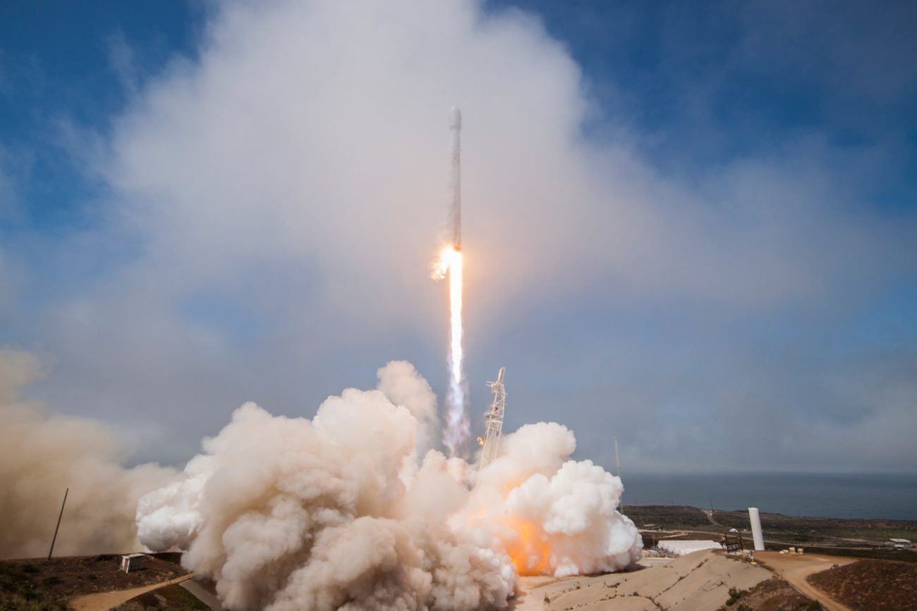 El cohete SpaceX atravesó el agujero en la ionosfera de la Tierra en el mes de agosto de 2017