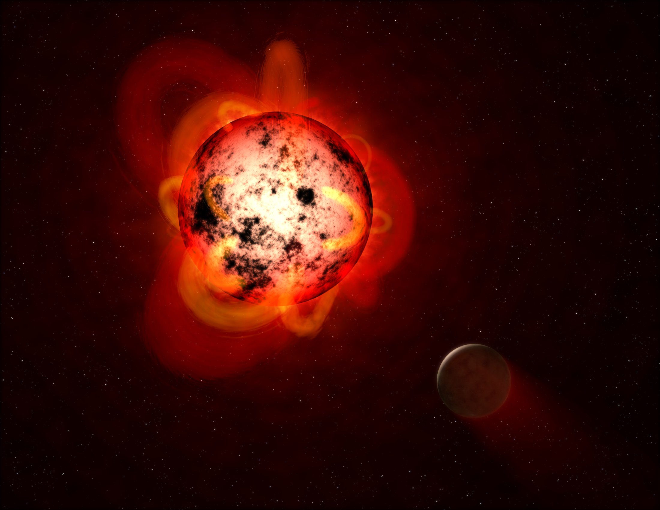 Outro sistema estelar foi стерилизована de qualquer possível da vida