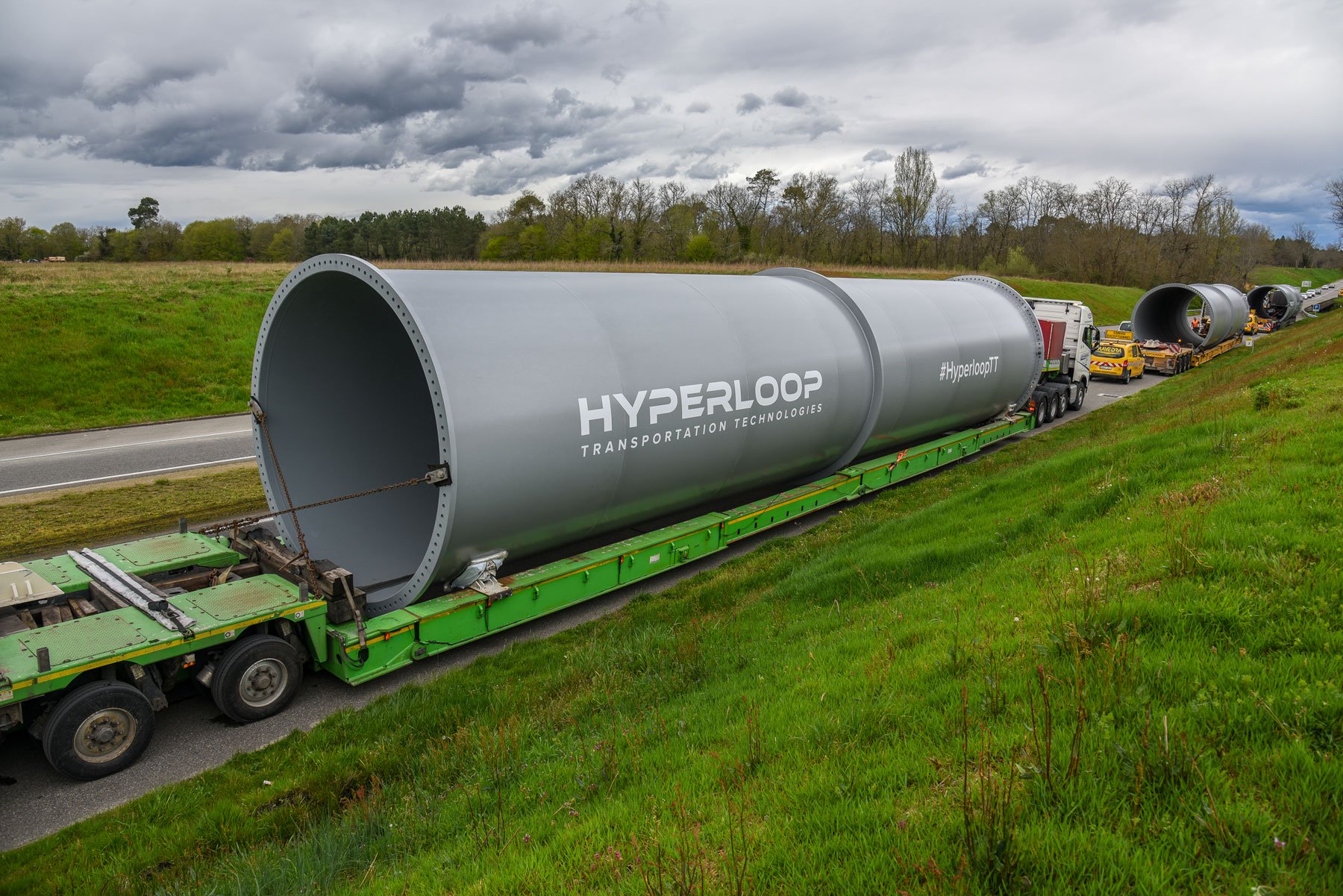 France began to build a Hyperloop line