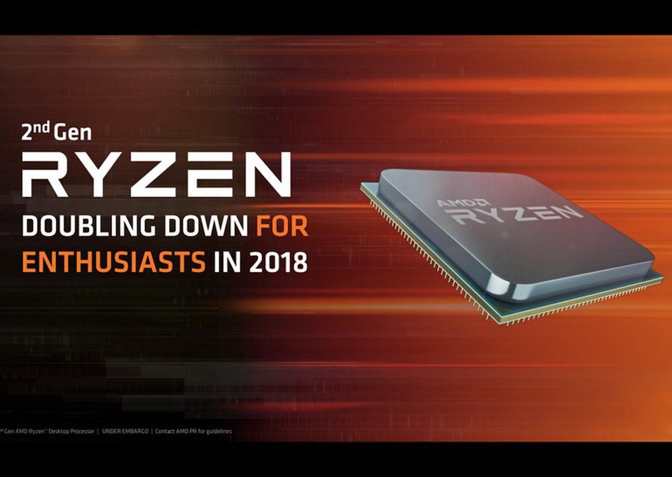 AMD رسميا الجيل الثاني من معالجات Ryzen