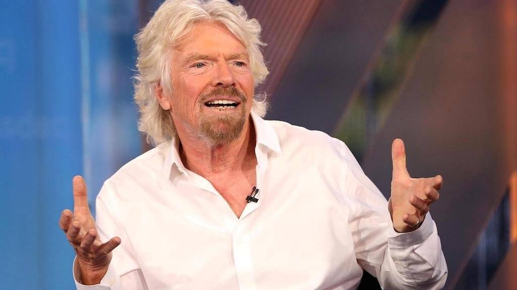 Richard Branson a averti de la scam-projets, agissant en son nom