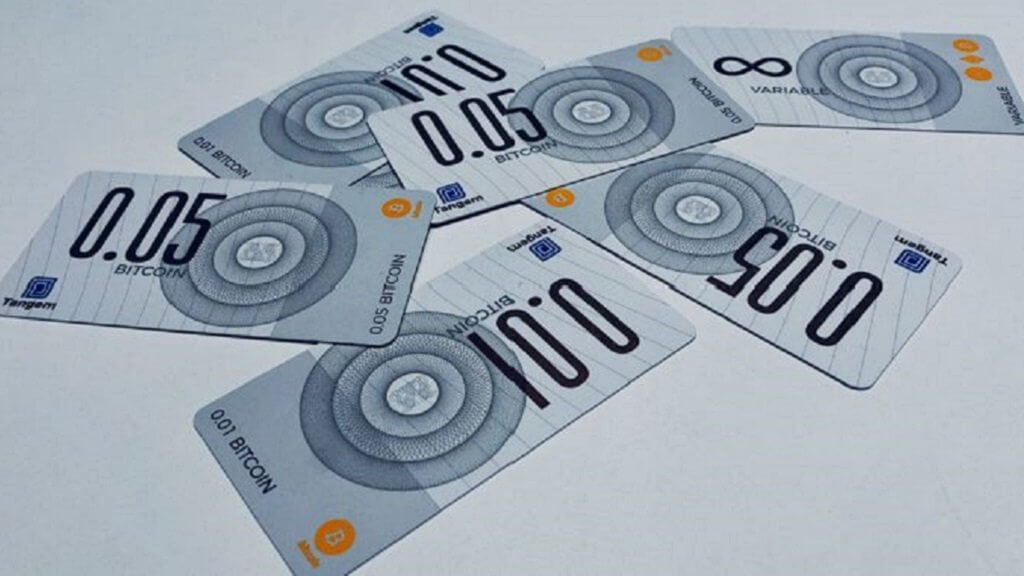 Başlangıç Singapur yayınladı Bitcoin-banknot
