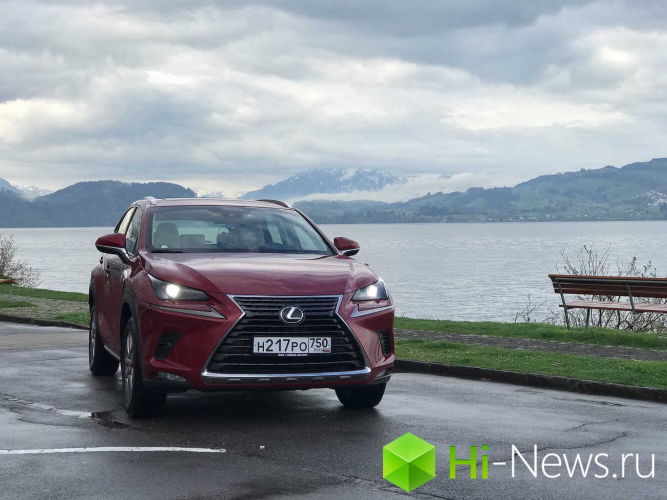 Från Zürich till Milano: testa köra uppdaterad Lexus NX