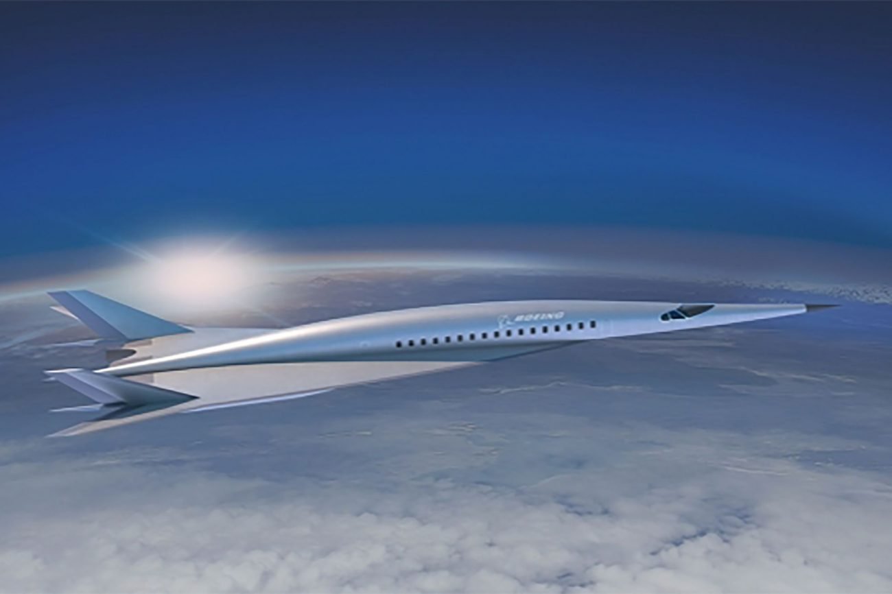 A Boeing apresentou o conceito de гиперзвукового de um avião de passageiros