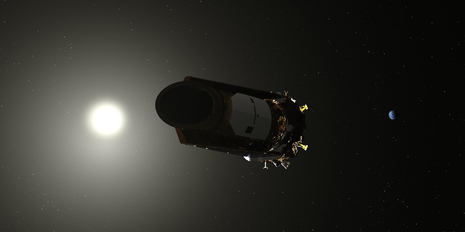 Letzte Momente: die dem Weltraumteleskop «Kepler» in den Ruhezustand eingegeben