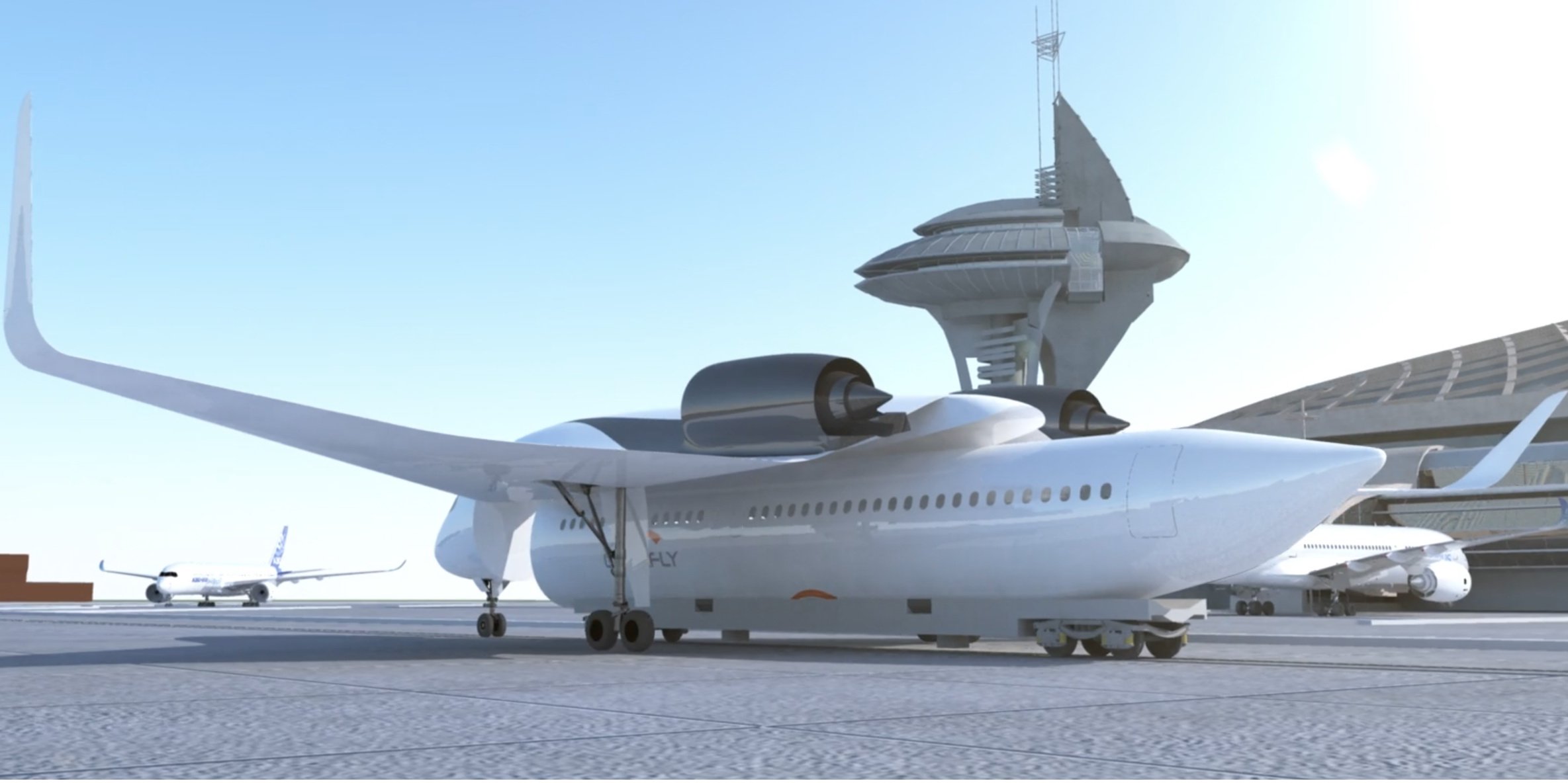Des voitures volantes est déjà proche. Et comme vous le concept de «volant train»?