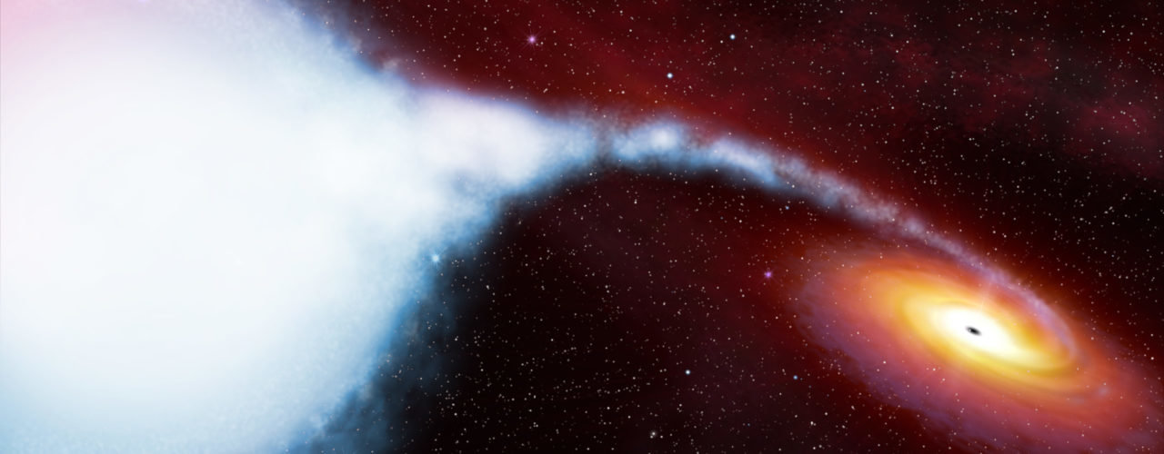 X射线技术表现出前所未有的物质附近的一个黑洞