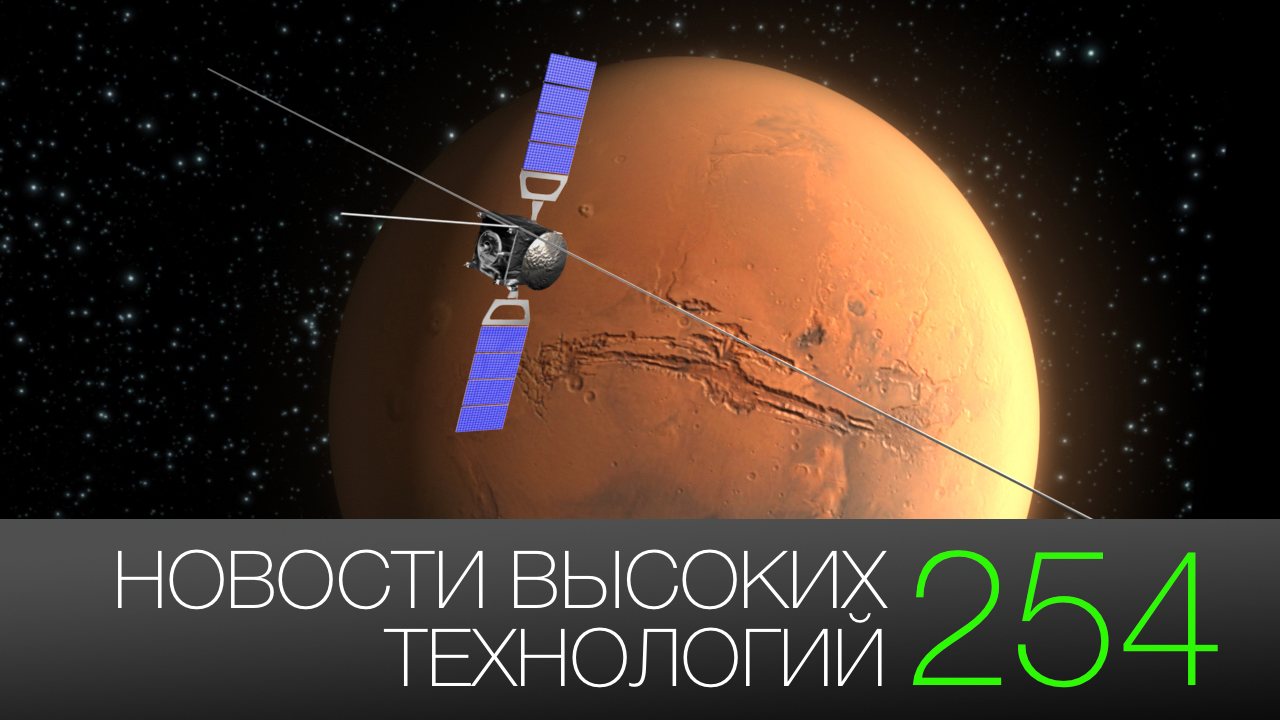 #news high technology 254 | water on Mars and space drive on water