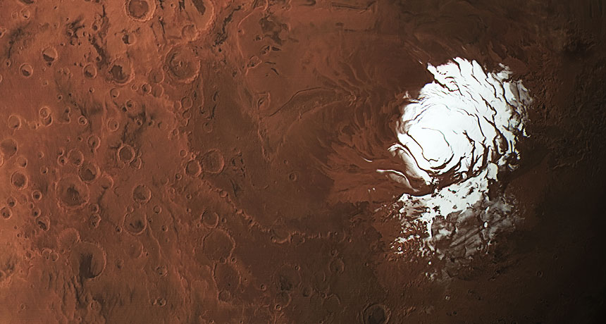 On Mars, found the lake. It is now to change the search for life on the red planet?